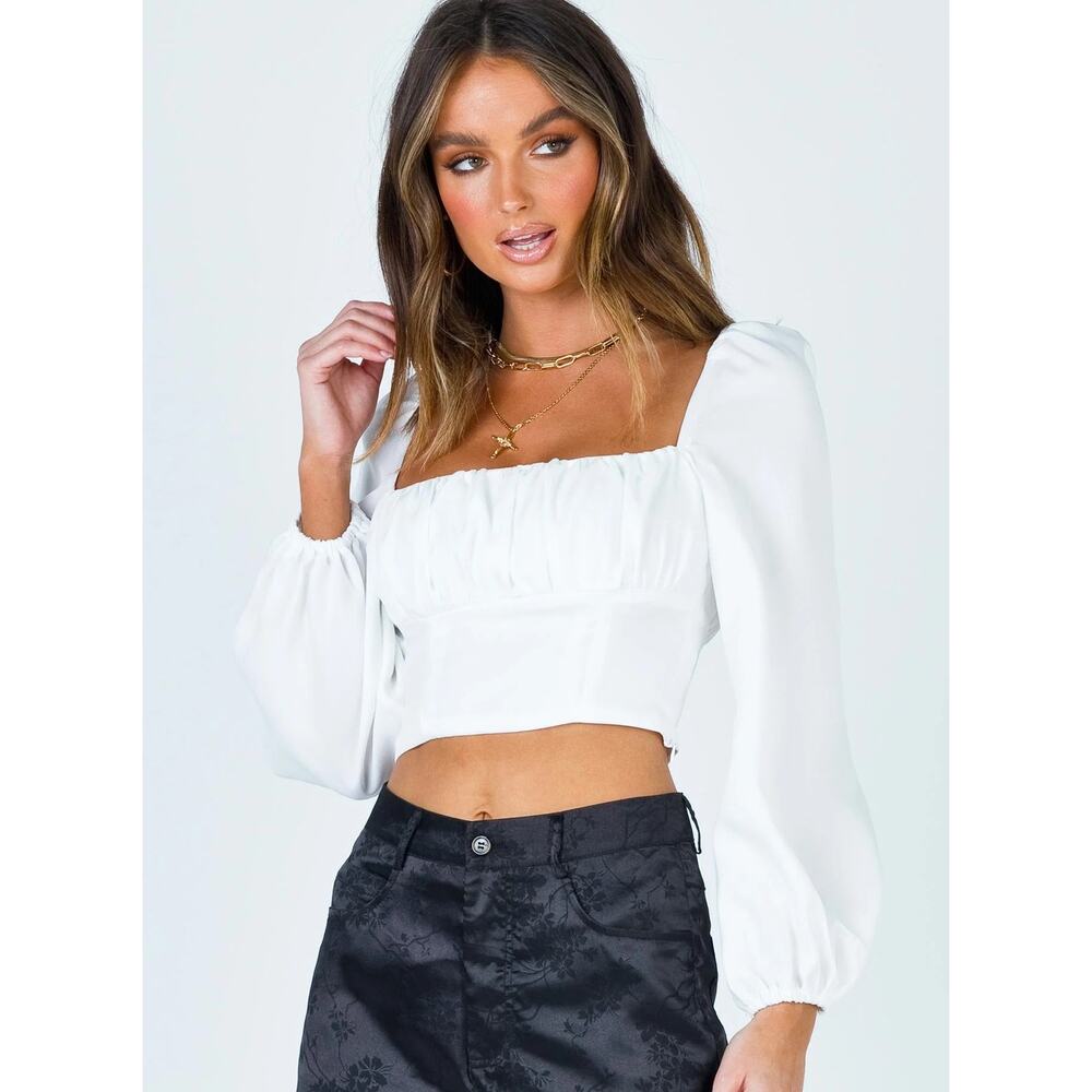 Princess Polly Ariah Long Sleeve Top NEW